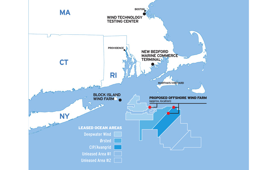 UK Offshore Wind Map