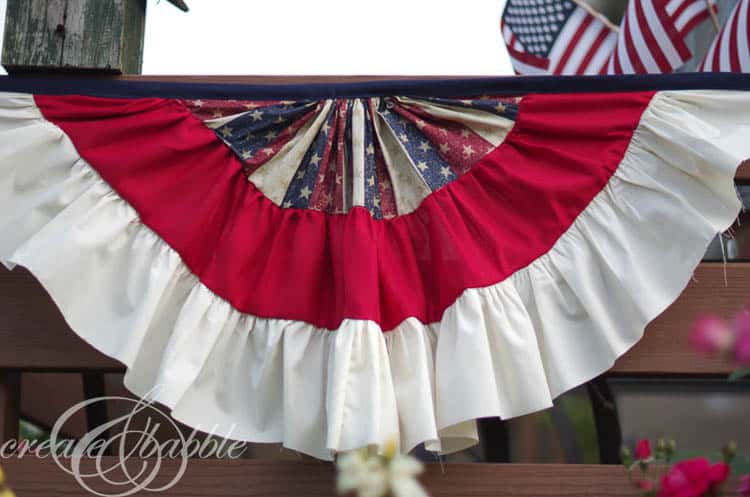 DIY Patriotic Bunting