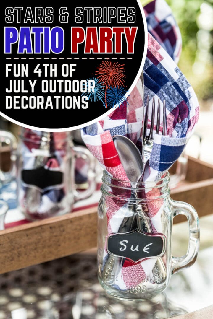 Easy 4th of July Outdoor Decorations