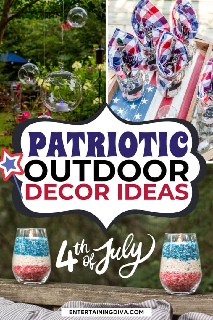 Easy 4th of July Outdoor Decorations