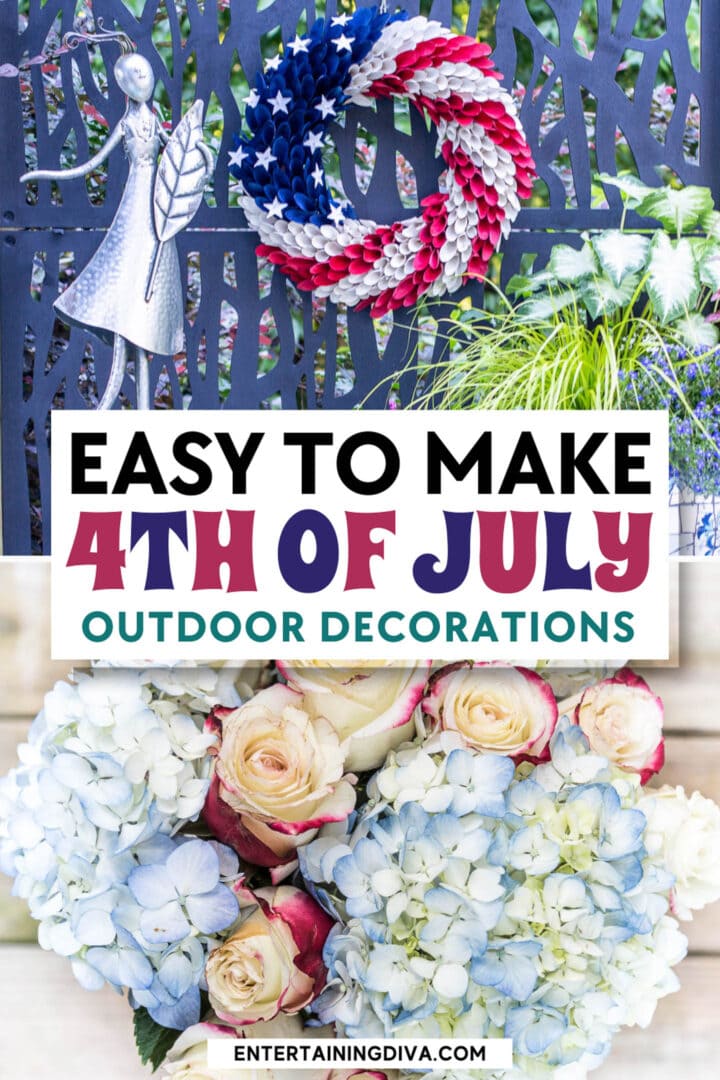 Easy 4th of July Outdoor Decorations