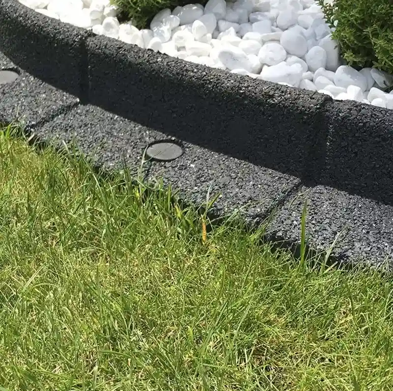 Granite Grey Easy-Edge Garden Edging by Enviro Blocks