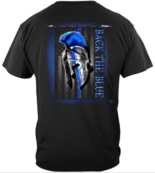 Thin blue line Spartan Helmet Blue live mater thin blue line back the blue Law enforcement Police