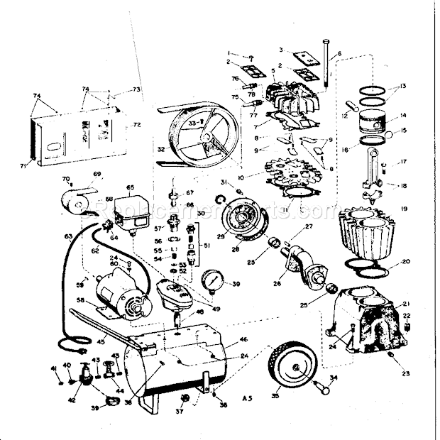 Craftsman Twin Cylinder Tank Type Paint Sprayer | 106153780 ...