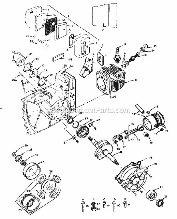 Craftsman Chainsaw | 917353770 | eReplacementParts.com