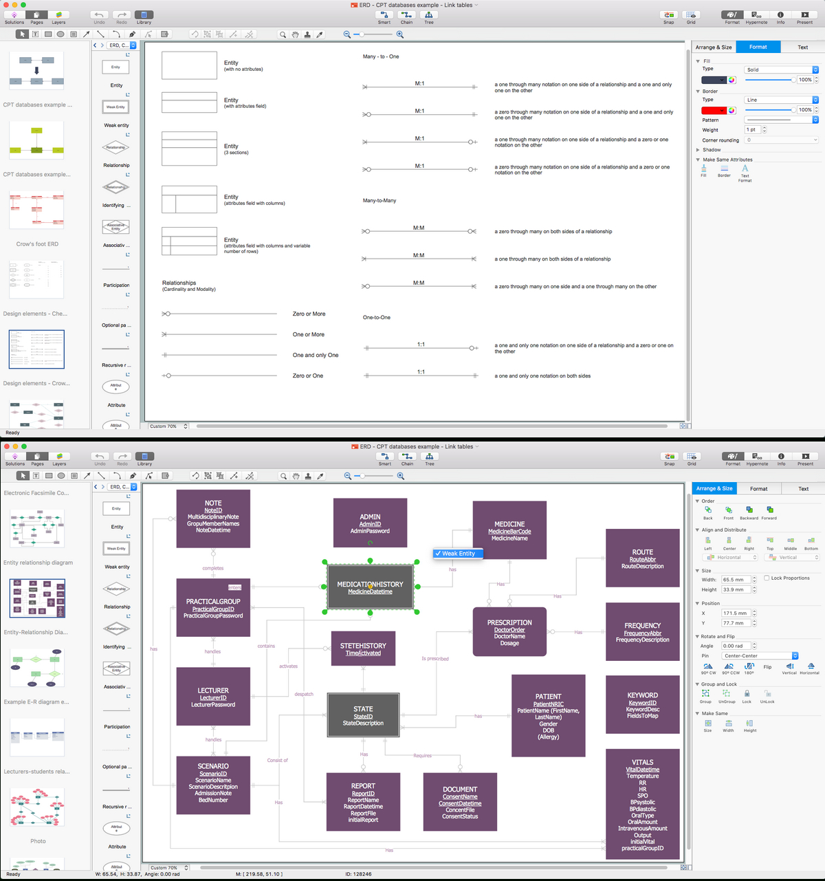 The Best 25 Entity Relationship Diagram Visio References with Entity Relationship Diagram Visio