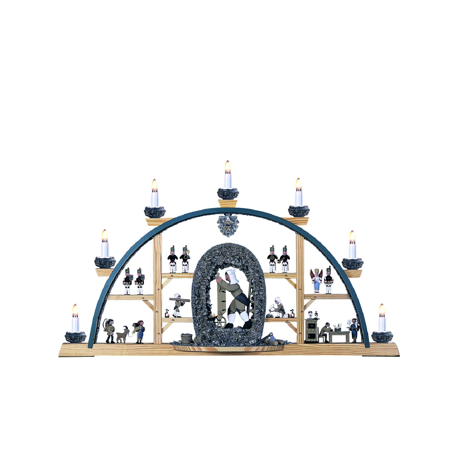 Candle arch Hauer with cart