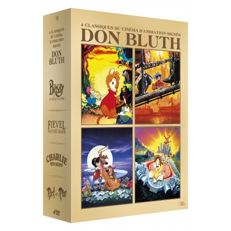 COFFRET 4 FILMS DON BLUTH :  4 DVD - ÉDITION LIMITÉE