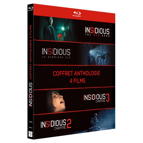 COFFRET INSIDIOUS - L'ANTHOLOGIE - 4 BD