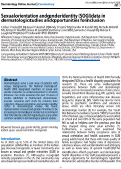 Cover page: Sexual orientation and gender identity (SOGI) data in dermatologic studies and opportunities for inclusion