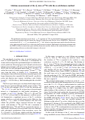 Cover page: Lifetime measurement of the 41+ state of Ni58 with the recoil distance method