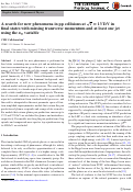 Cover page: A search for new phenomena in pp collisions at s=13TeV in final states with missing transverse momentum and at least one jet using the αT variable