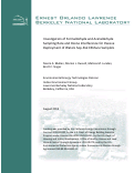 Cover page: Investigation of Formaldehyde and Acetaldehyde Sampling Rate and Ozone Interference for Passive Deployment of Waters Sep-Pak XPoSure Samplers