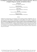 Cover page: Crosslinguistic Consistency in the Interpretation of Logical Connectives: The case of English, Hungarian, Spanish, and Mandarin Chinese