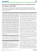 Cover page: Discovery of a widespread prokaryotic 5-oxoprolinase that was hiding in plain sight