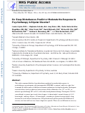 Cover page: Do Sleep Disturbances Predict or Moderate the Response to Psychotherapy in Bipolar Disorder?