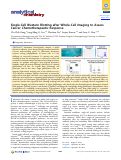 Cover page: Single-Cell Western Blotting after Whole-Cell Imaging to Assess Cancer Chemotherapeutic Response