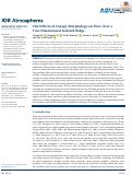 Cover page: The Effects of Canopy Morphology on Flow Over a Two‐Dimensional Isolated Ridge