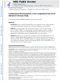 Cover page: Cerebrospinal fluid biomarkers in the Longitudinal Early-onset Alzheimers Disease Study.