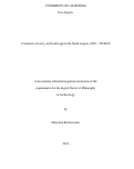 Cover page: Cremation, Society, and Landscape in the North Aegean, 6000-700 BCE