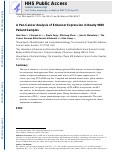 Cover page: A Pan-Cancer Analysis of Enhancer Expression in Nearly 9000 Patient Samples