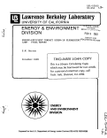 Cover page: ENERGY-EFFICIENT COMPACT SCREW-IN FLUORESCENT LAMP: FINAL REPORT