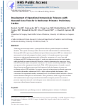 Cover page: Development of operational immunologic tolerance with neonatal gene transfer in nonhuman primates: preliminary studies