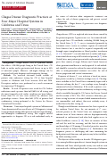 Cover page: Chagas Disease Diagnostic Practices at Four Major Hospital Systems in California and Texas.