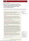 Cover page: Effect of Corticosteroid-Sparing Treatment With Mycophenolate Mofetil vs Methotrexate on Inflammation in Patients With Uveitis