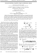 Cover page: In Search of the Elusive Zonal Flow Using Cross-Bicoherence Analysis