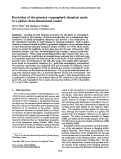 Cover page: Excitation of the primary tropospheric chemical mode in a global three-dimensional model