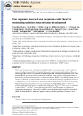 Cover page: Pten regulates Aurora-A and cooperates with Fbxw7 in modulating radiation-induced tumor development.