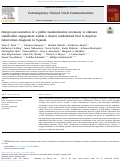 Cover page: Design and execution of a public randomization ceremony to enhance stakeholder engagement within a cluster randomized trial to improve tuberculosis diagnosis in Uganda