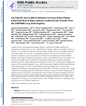 Cover page: Sex-Specific Associations Between Coronary Artery Plaque Extent and Risk of&nbsp;Major Adverse Cardiovascular Events The CONFIRM Long-Term Registry