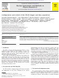 Cover page: Configuration and control of the ATLAS trigger and data acquisition