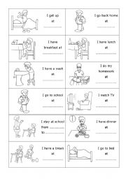 What time do you...? - ESL worksheet by Manublu