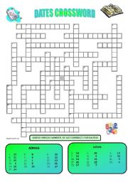 DATES CROSSWORD