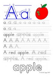 Letter Formation Worksheets and reuploaded Learning Letters Aa and Bb: 8 worksheets