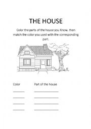 The house - ESL worksheet by Mauro Gonzalez