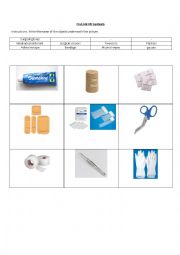 First Aid Kit Contents