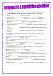 Grammar revision worksheets