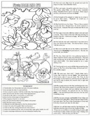 English worksheets: Adam and Eve