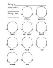 Feelings - ESL worksheet by Frankkaktoos