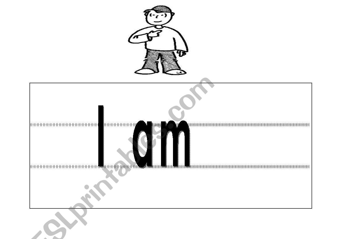 I am  worksheet