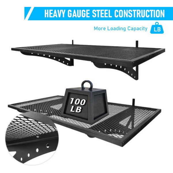 Heavy Duty Jumbo Floating Wall Shelves - 100LB