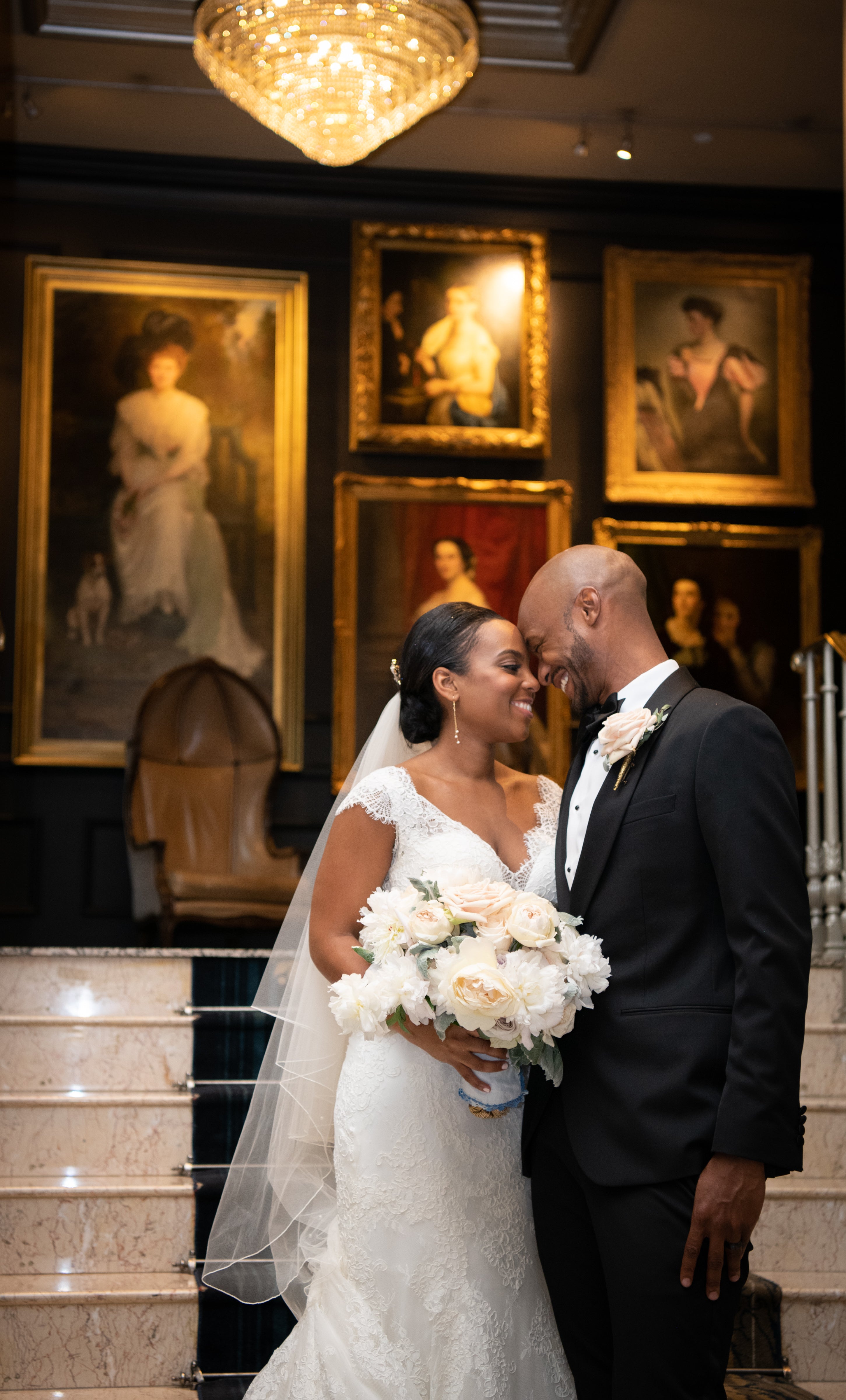 Bridal Bliss: You'll Fall Head Over Heels For Billy And Danielle's Sweet Atlanta Wedding Day