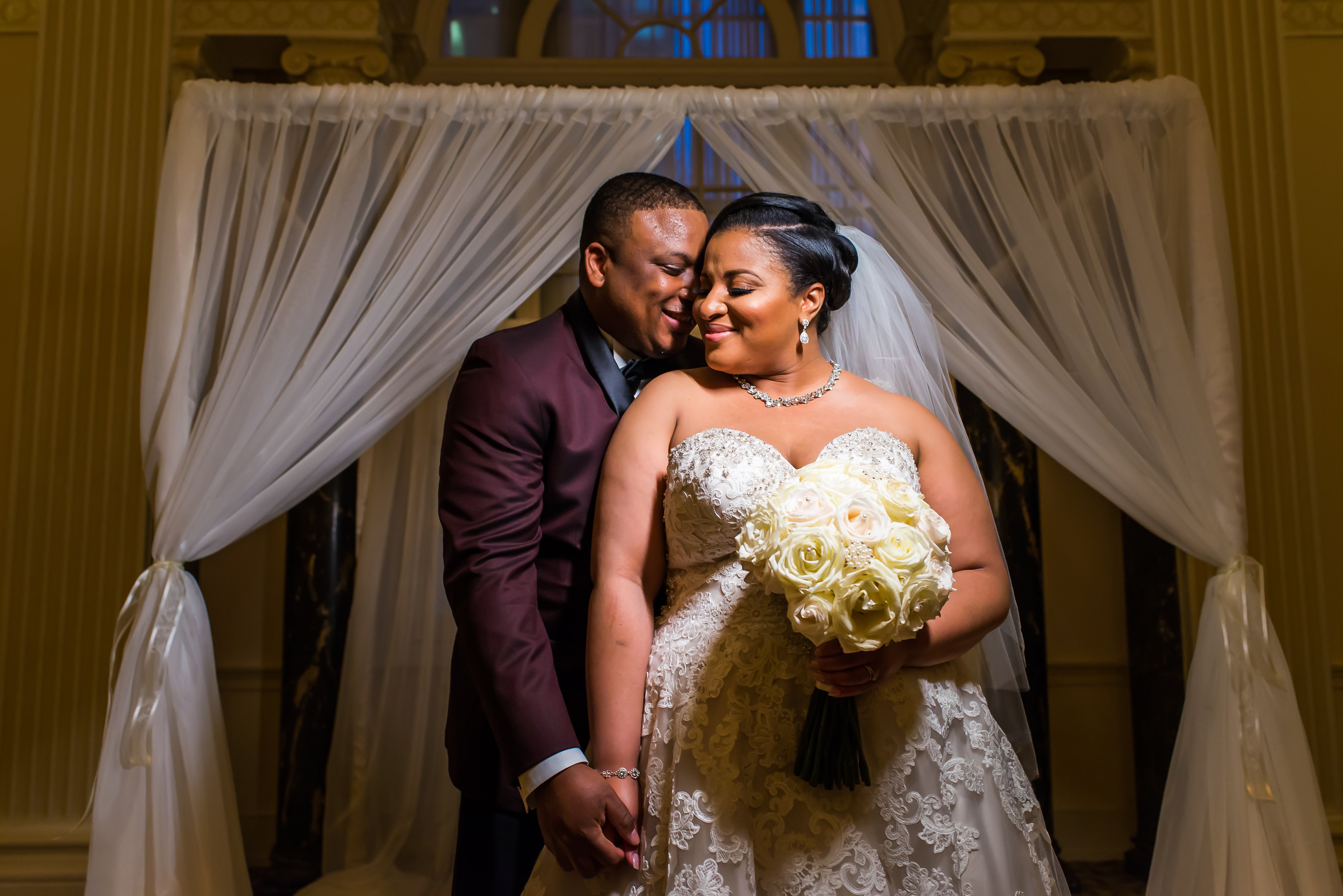 Bridal Bliss: Andre And Kimberly Had A Romantic Wedding Day In Atlanta