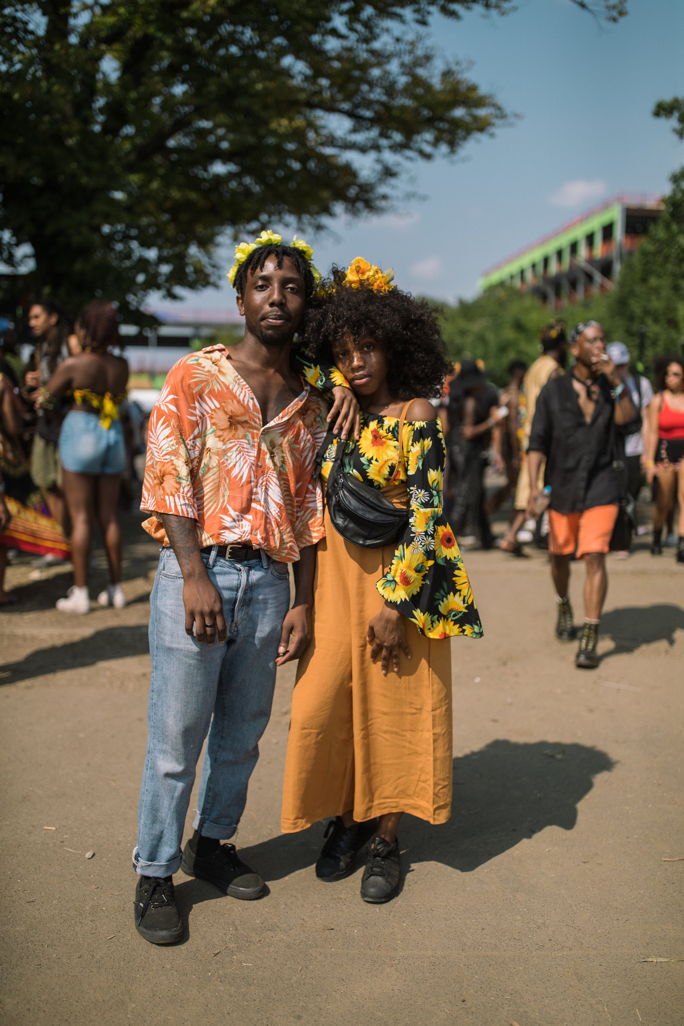 Cute Couples Basked In The Vibe At Afropunk 2018