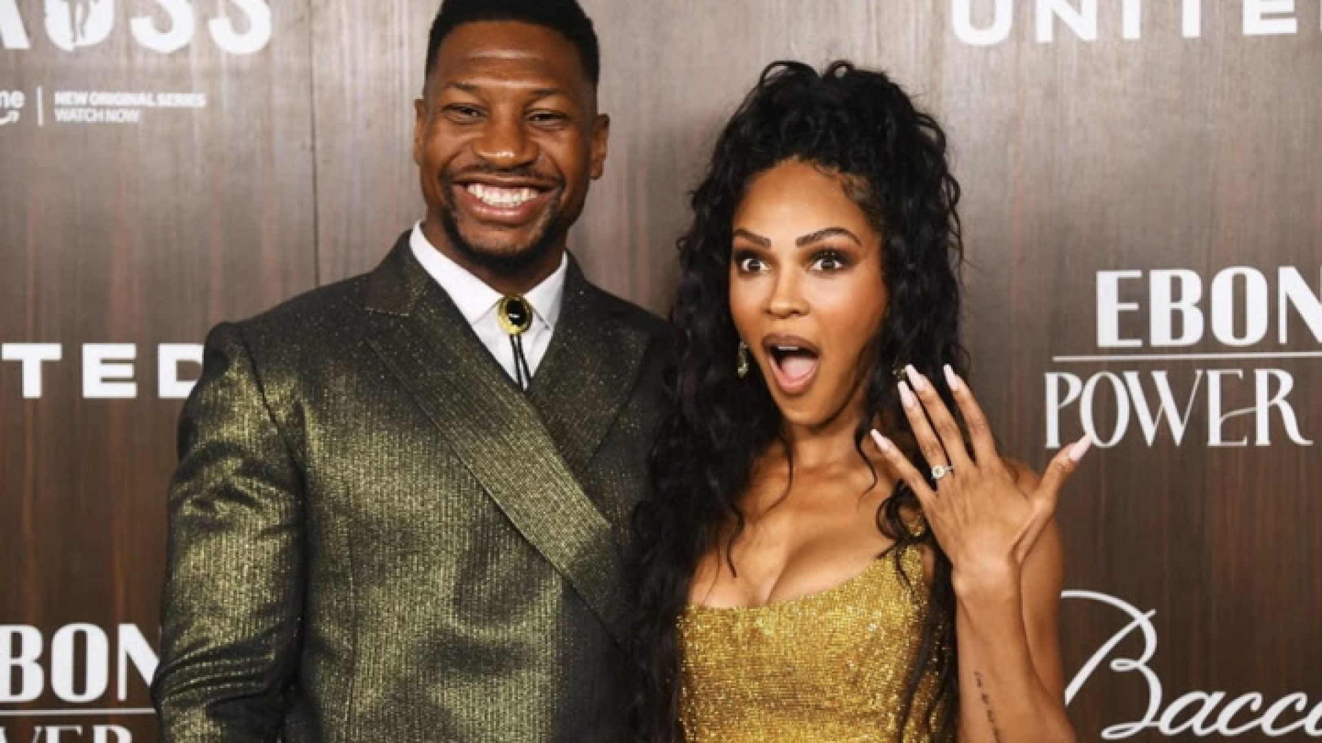 WATCH: Meagan Good And Jonathan Majors Announce Engagement