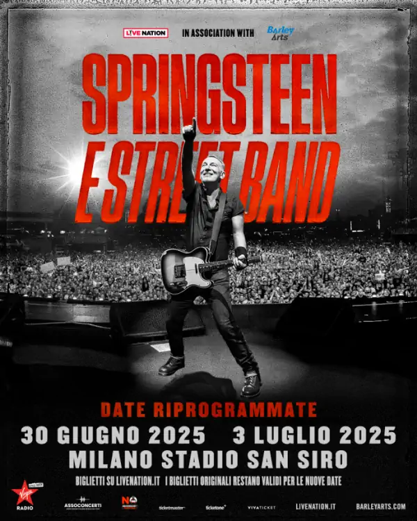 Bruce Springsteen concerto a Milano: date 2025 e costi biglietti